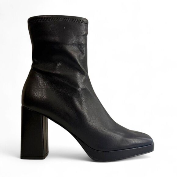 STEVE MADDEN Desiree Platform Square Toe Ankle Boot, NEW! Size 11 - Picture 1 of 7